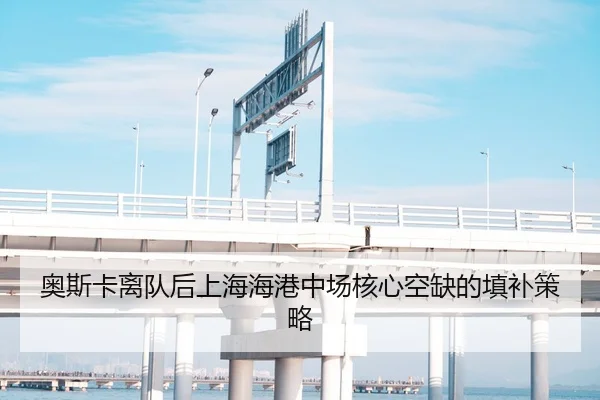 奥斯卡离队后上海海港中场核心空缺的填补策略